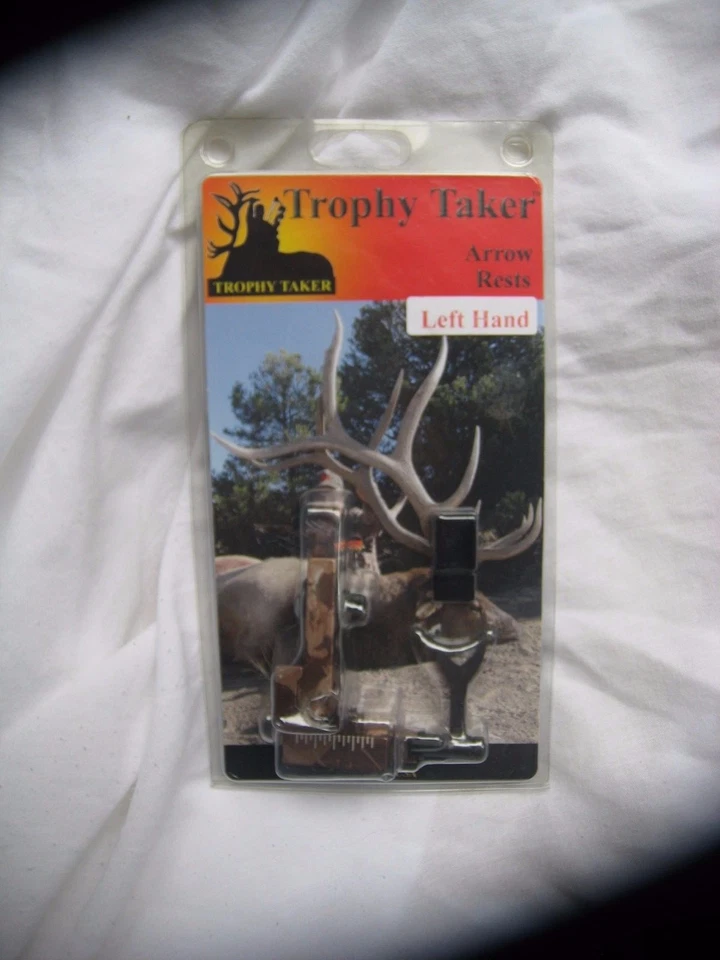 NEW TROPHY TAKER PRONGHORN SHORT CAMO LEFT HAND DROP AWAY ARCHERY BOW ARROW REST - Image 1 of 1
