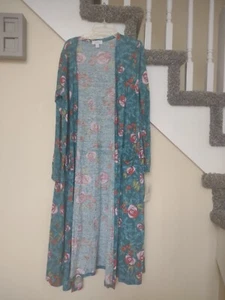 Brand New LuLaRoe Floral Sarah Cardigan & Pleaded Amelia Dress - Picture 1 of 7