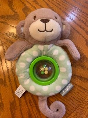 Usado en Excelente Condición Bonito Sello Bebé Peluche Mono Sonajero Ideal para Asiento de Coche y Cochecito Juguete Foto 1 de 2