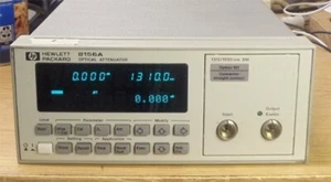 HP 8156A 1310/1550nm Optical Attenuator Option 101 pass self test - Picture 1 of 3