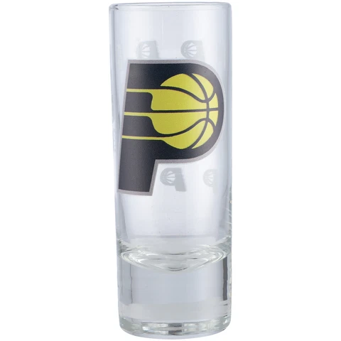 Indiana Pacers 2.5oz. Satin-Etched Tall Shot Glass Cover