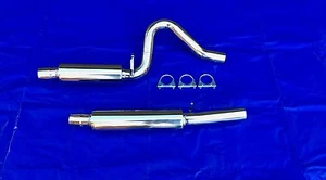 Opel Manta B + Ascona B acciaio inox gruppo A Gr impianto di scarico scarico sportivo 60 mm - Foto 1 di 1