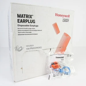 Howard Leight Corded Ear Plugs SNR 29DB NRR 29 100x PAIRS MATRIX Foam Earplug - Imagen 1 de 4