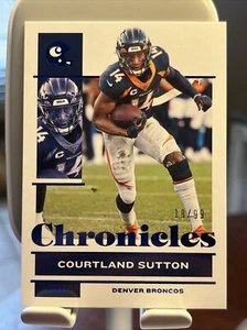2021 Panini Chronicles Courtland Sutton /99 Denver Broncos - Picture 1 of 3