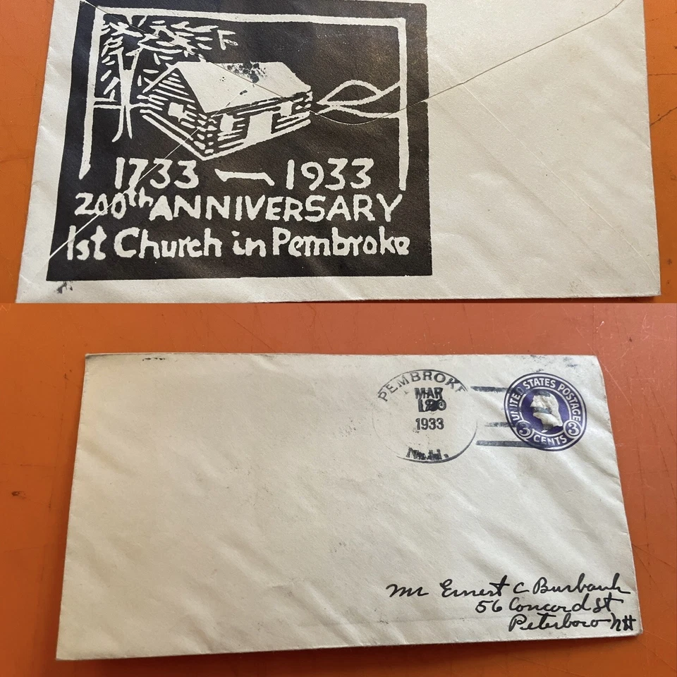 Washington 3c Pembroke MA Massachusetts Cancelled Postal Stationary Sc# U439 - Image 1 of 3