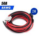 Advanced Battery Charging Cable 50A For Anderson Plug with Lug M8 Terminal