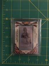2007 Topps Allen & Ginter 1/1 Coco Crisp Printing Plate Magenta Boston Red Sox
