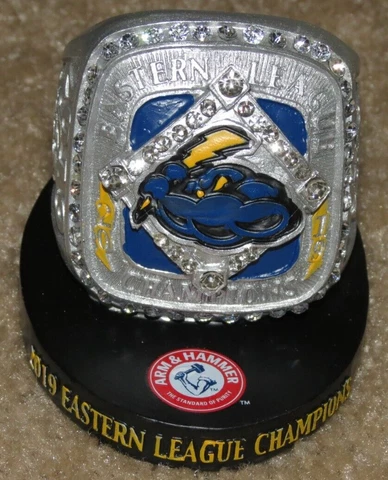 Trenton Thunder 2019 Replica Eastern League Championship Desk Ring SGA 2021 Cover