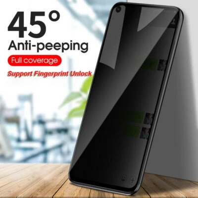 For Huawei Mate 30 P20 P30 P40 Pro Anti-Spy Tempered Glass Screen Protector Flim - Image 1 of 4