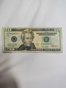 2009 20$ STAR NOTE JF 06628713 ⭐️ - Picture 1 of 4