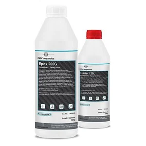 500g Epoxidharz 200G + 150g Härter 120L (cfk, EP, Epoxydharz, Kunstharz) - Bild 1 von 4
