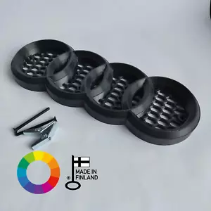 Multicolor front badge/emblem for Audi RS-look honeycomb grill - Bild 1 von 7