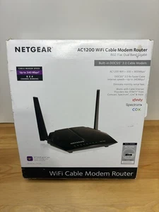 NETGEAR C6220 AC1200 Dwuzakresowy kabel WiFi Modem Router - Zdjęcie 1 z 4