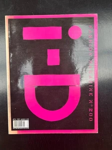 i-D Magazine August 2000 #200 Helmut Lang, Nick Knight, Issey Miyake - Picture 1 of 1