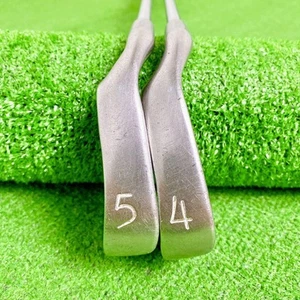 Lefty PING EYE2 Iron No. 4 No. 5 2 Set Black Dot Original Steel One Flex 4i 4 - Picture 1 of 8