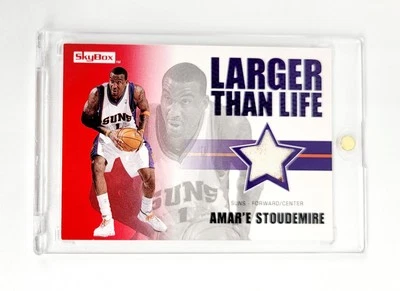 Как новый #/25 нашивка красный SP 2008 Skybox больше, чем жизнь сувениры Amare Stoudemire - Изображение 1 из 2