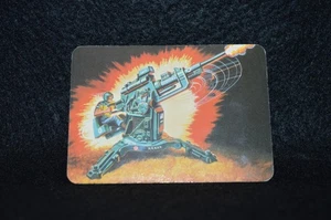 1986 Hasbro GiJoe Action Card #34 Field Light Attack Cannon ( FLAK ) Very Nice ! - Picture 1 of 4