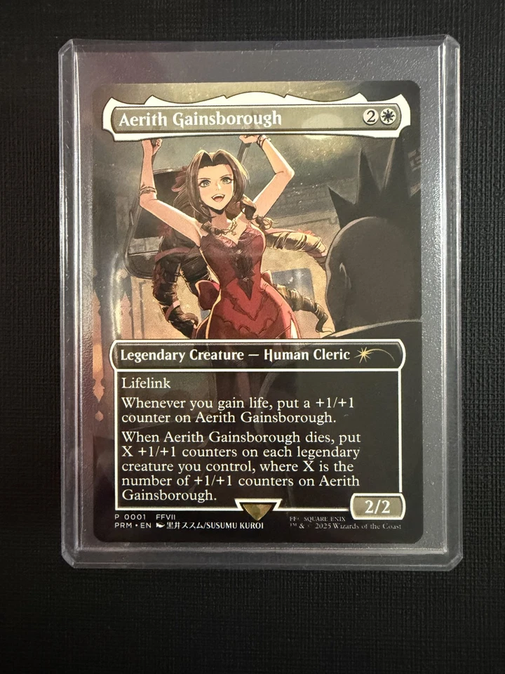 Aerith Gainsborough MTG RC PROMO NM Non-Foil | FINAL FANTASY P 0001 FFVII - Image 1 of 4