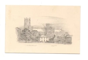 Cambridgeshire - Ely Cathedral - Vintage Judges' Postcard Picture - Picture 1 of 2