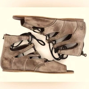 Roan Winnie distressed leather gladiator sandals by Bed Stu NWT size 5 - Picture 1 of 11