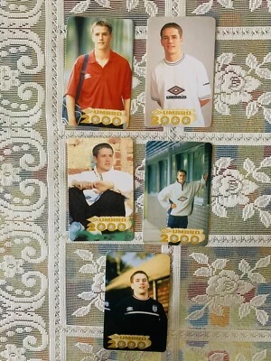 2000 Futera Umbro Michael Owen Pocket Calendar. Collector’s Item. Near Mint. - Image 1 of 2