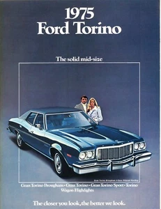 1975 Ford Torino Brougham Gran Torino Gran Torino Sport Wagon Sales Brochure - Picture 1 of 1