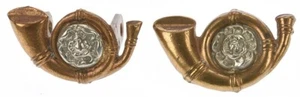 The King's Own Yorkshire Light Infantry Collar Insignia - Picture 1 of 3