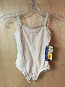Body Capezio Cami Nude Dance TB49C nuovo - taglia S $16 - Foto 1 di 2