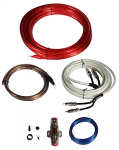 Hifonics HF20WK Amplificador Enchufe Kit De Corriente Cable 20qmm Cuadrado Power - Imagen 1 de 2