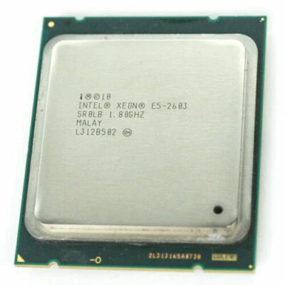 intel Xeon E5-2603 1.80 GHz SR0LB 4 Cores 4 Threads LGA2011 CPU Processor - Image 1 of 4