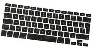  KIT DE TOUCHES CLAVIER MACBOOK PRO 13" 15" 17" A1278 A1286 A1297 AP02 AP04 - Afbeelding 1 van 8