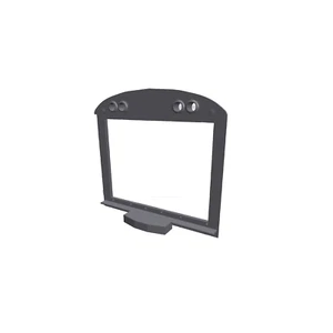 Wallace Locomotive Works HO Scale NS Theater Car End - Picture 1 of 1