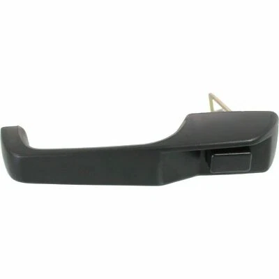 Manija de puerta exterior delantera izquierda negra con orificio para llave para camioneta Dodge Ram 1500 1998-2003 Foto 1 de 4