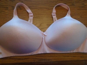 Comfort Choice 46DDD Wirefree pink Full Figure  padded t-shirt bra - Picture 1 of 5