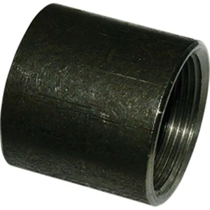 3" black steel Coupler- 3" black threaded coupling - Picture 1 of 1