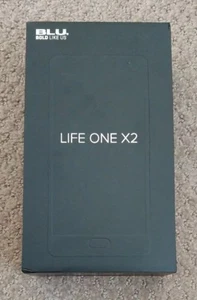 BLU LIFE ONE X2 - 4G LTE Unlocked Smartphone - 16GB+2GB RAM - Grey - BRAND NEW!! - Picture 1 of 3