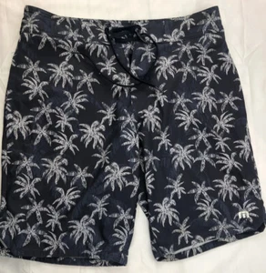 Travis Mathew Boardshorts Hybrid Herren Größe 30 Kordelzug Schwimmen Surfen Palme - Bild 1 von 19