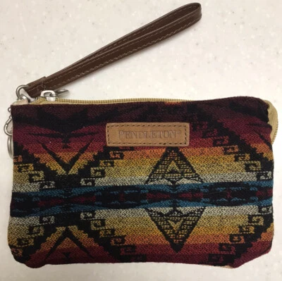 Bolso sin asas PENDELTON Southwest Azteca Navajo de lana Foto 1 de 4