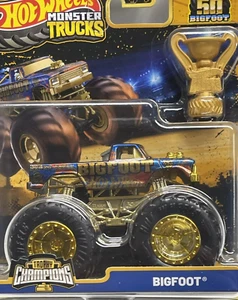 monster truck trophy champions bigfoot 50th anniversary  FREE SHIPPING CANADA - Picture 1 of 1