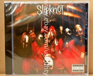 SLIPKNOT SELF-TITLED ALBUM RARE UKR ORIGINAL NU METAL HEAVY METAL CD - Picture 1 of 2