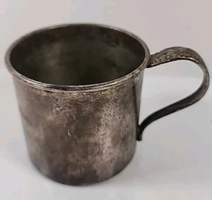 1950s EVENING STAR COMMUNITY EPNS SILVERPLATE BABY CUP 2.5” TALL             U22 - Picture 1 of 14