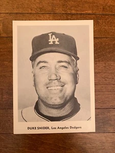 1960 Dodgers Jay Publishing #14 Duke Snider - LOS ANGELES - RARE & VINTAGE v1 - Picture 1 of 2