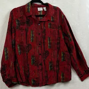 Chico's Damen 3 Seidenmischung Bluse leicht elegant mühelos Boho Western - Bild 1 von 8