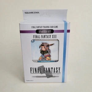 Juego de Cartas Coleccionables Final Fantasy XIII Juego de Inicio Square Enix con Cartas Extra Leer - Imagen 1 de 16