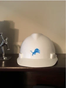 NFL Football Detroit Lions Hard Hat Baseball Cap Style Safety Equipment - Picture 1 of 1