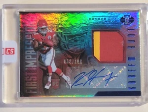 Kareem Hunt 2017 novato Panini Illusions - Primeras impresiones #123 06 de 100 - Imagen 1 de 2