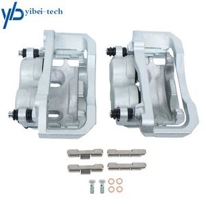 For Dodge Ram 2500 3500 4000 00-02 Front Left & Right Brake Calipers w/ Bracket - Picture 1 of 10
