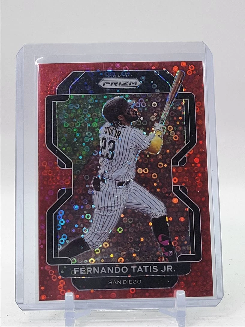 FERNANDO TATIS JR. 2022 PANINI PRIZM RED DONUT CIRCLES SAN DIEGO /99 Q1389