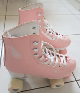 Mädchen Rollschuhe mit Schuh Decathlon rosa Gr. 39 guter Zustand - Bild 1 von 5