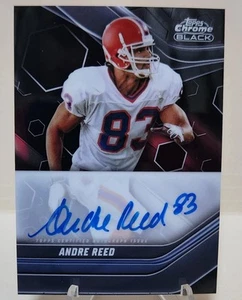 2024 Topps Composite ANDRE REED Chrome Black On-Card Autograph #TCBA-ARE Bills - Picture 1 of 2